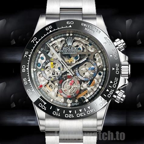 skeleton watch rolex|rolex skeleton watch price.